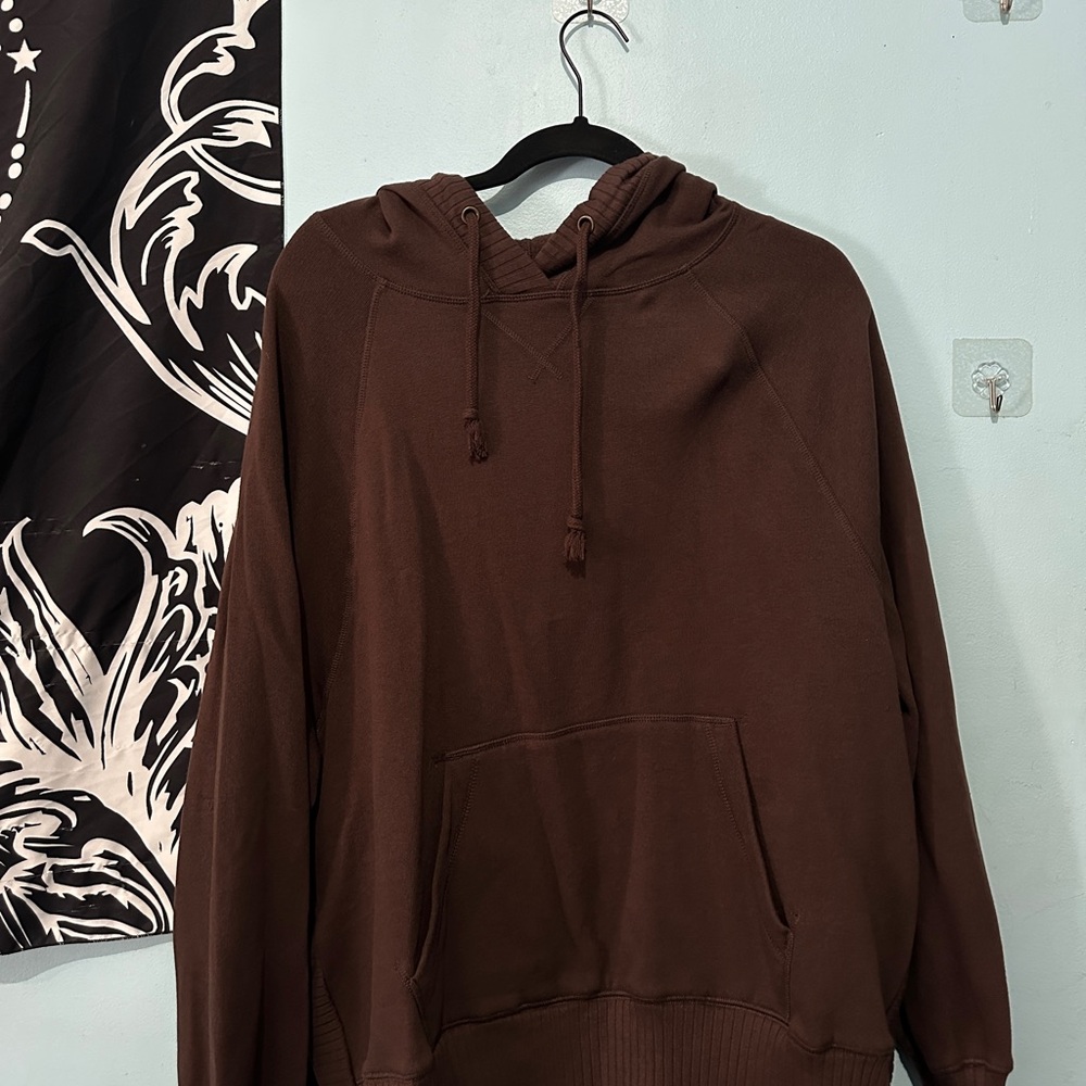 Men's Brown Hoodie Sweater
